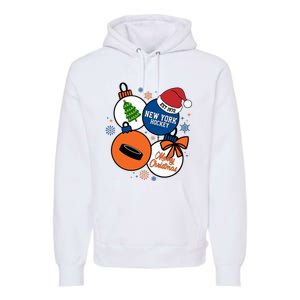 Merry Christmas New York Hockey Est 1972 Premium Hoodie