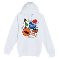 Merry Christmas New York Hockey Est 1972 Premium Pullover Hoodie