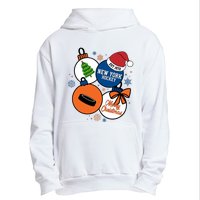 Merry Christmas New York Hockey Est 1972 Urban Pullover Hoodie