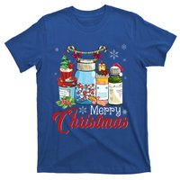 Merry Christmas Nurse Er Nicu Icu Rn Nurses Xmas Pajama Funny Gift T-Shirt