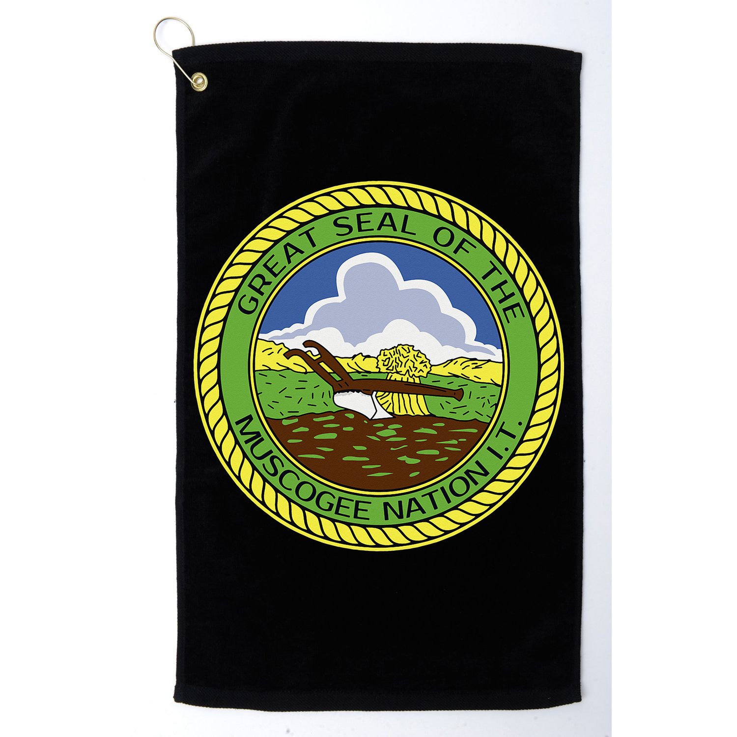 Muscogee Creek Nation Muskogee Mvskoke Golf Towel