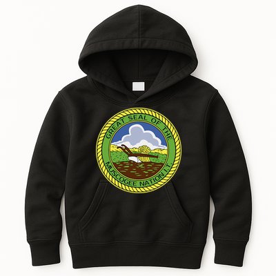 Muscogee Creek Nation Muskogee Mvskoke Kids Hoodie
