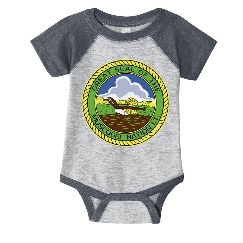 Muscogee Creek Nation Muskogee Mvskoke Infant Baby Jersey Bodysuit