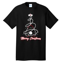 Merry Christmas Nurse Yuletide Practitioners Tall T-Shirt