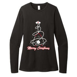 Merry Christmas Nurse Yuletide Practitioners Womens CVC Long Sleeve Shirt