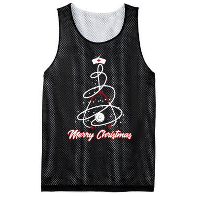 Merry Christmas Nurse Yuletide Practitioners Mesh Reversible Basketball Jersey Tank