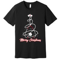 Merry Christmas Nurse Yuletide Practitioners Premium T-Shirt