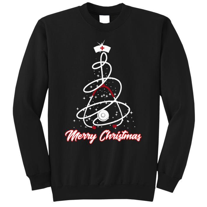 Merry Christmas Nurse Yuletide Practitioners Sweatshirt