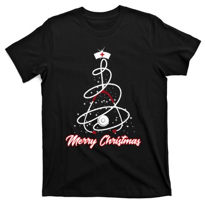 Merry Christmas Nurse Yuletide Practitioners T-Shirt