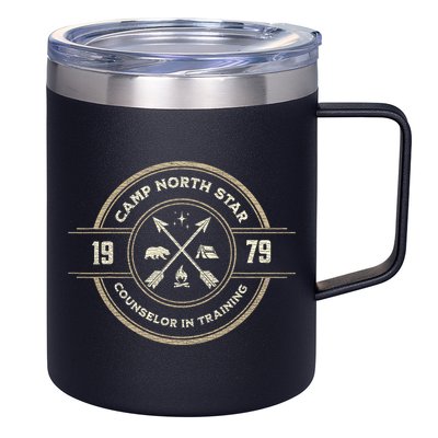 Meatballs Camp North Star Fun Retro Summer Camp Movie Fan 12oz Stainless Steel Coffee Mug