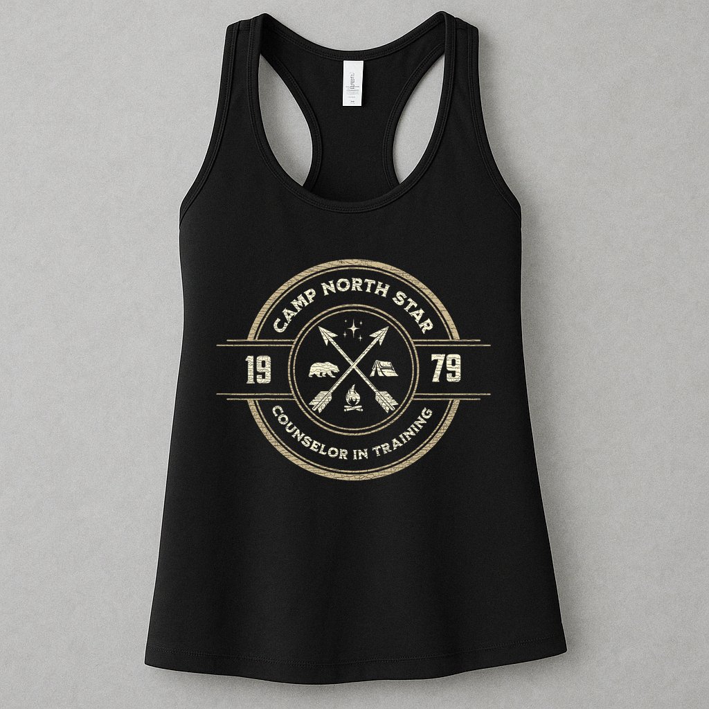 Meatballs Camp North Star Fun Retro Summer Camp Movie Fan Womens Tank Top