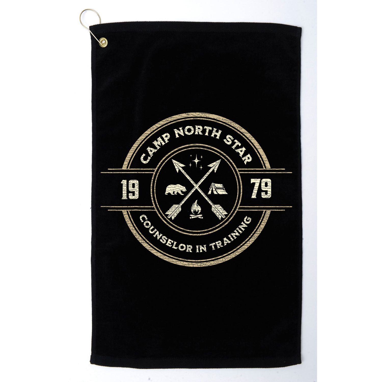 Meatballs Camp North Star Fun Retro Summer Camp Movie Fan Golf Towel