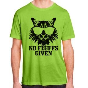 Maine Coon No Fluffs Given Cat Mom Dad Funny Cat Maine Coon Gift Adult ChromaSoft Performance T-Shirt