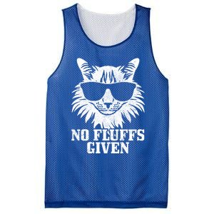 Maine Coon No Fluffs Given Cat Mom Dad Funny Cat Maine Coon Gift Mesh Reversible Basketball Jersey Tank