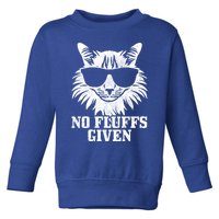 Maine Coon No Fluffs Given Cat Mom Dad Funny Cat Maine Coon Gift Toddler Sweatshirt