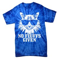 Maine Coon No Fluffs Given Cat Mom Dad Funny Cat Maine Coon Gift Tie-Dye T-Shirt