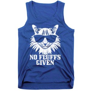 Maine Coon No Fluffs Given Cat Mom Dad Funny Cat Maine Coon Gift Tank Top