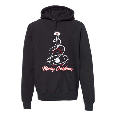 Merry Christmas Nurse Yuletide Practitioners Cute Gift Premium Hoodie