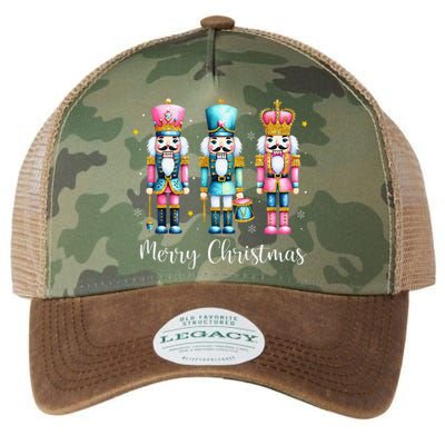 Merry Christmas Nutcracker Ballet Festive Xmas Legacy Tie Dye Trucker Hat