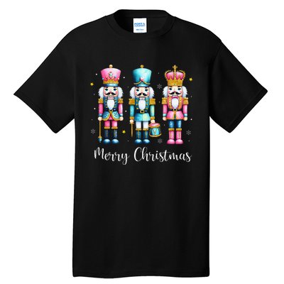 Merry Christmas Nutcracker Ballet Festive Xmas Tall T-Shirt