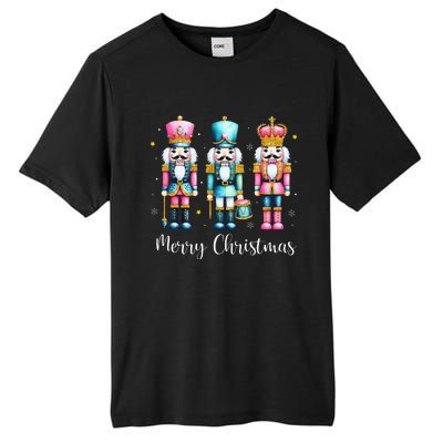 Merry Christmas Nutcracker Ballet Festive Xmas Tall Fusion ChromaSoft Performance T-Shirt