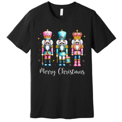 Merry Christmas Nutcracker Ballet Festive Xmas Premium T-Shirt