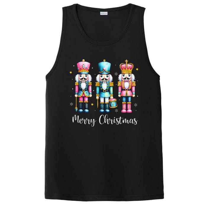 Merry Christmas Nutcracker Ballet Festive Xmas PosiCharge Competitor Tank