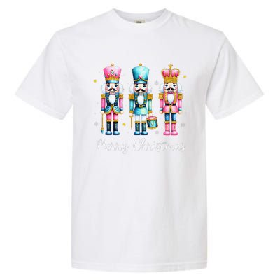 Merry Christmas Nutcracker Ballet Festive Xmas Garment-Dyed Heavyweight T-Shirt