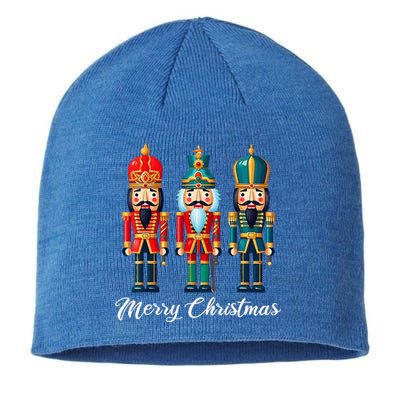 Merry Christmas Nutcracker Ballet Festive Xmas  Sustainable Beanie