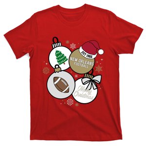 Merry Christmas New Orleans football Est 1966 T-Shirt