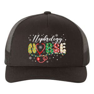 Merry Christmas Nephrology Nurse Xmas Nurses Scrub Yupoong Adult 5-Panel Trucker Hat