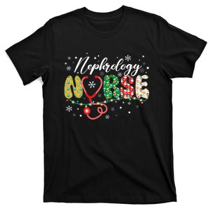 Merry Christmas Nephrology Nurse Xmas Nurses Scrub T-Shirt