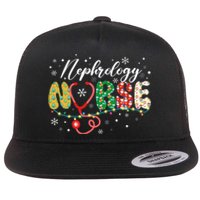 Merry Christmas Nephrology Nurse Xmas Nurses Scrub Flat Bill Trucker Hat