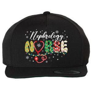 Merry Christmas Nephrology Nurse Xmas Nurses Scrub Wool Snapback Cap