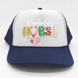 Merry Christmas Nephrology Nurse Xmas Nurses Scrub Trucker Hat