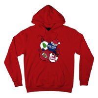 Merry Christmas New York football Est 1925 Hoodie