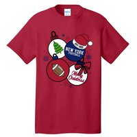 Merry Christmas New York football Est 1925 Tall T-Shirt