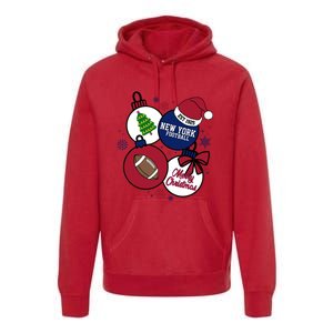 Merry Christmas New York football Est 1925 Premium Hoodie