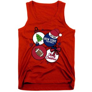 Merry Christmas New York football Est 1925 Tank Top