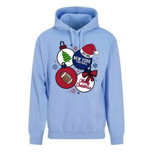 Merry Christmas New York football Est 1925 Unisex Surf Hoodie