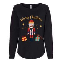 Merry Christmas Nutcracker Womens California Wash Sweatshirt