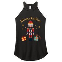 Merry Christmas Nutcracker Women's Perfect Tri Rocker Tank