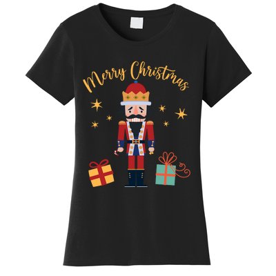 Merry Christmas Nutcracker Women's T-Shirt