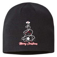 Merry Christmas Nurse Yuletide Practitioners Cute Gift Sustainable Beanie