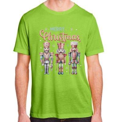 Merry Christmas Nutcracker Ballet Festive Xmas Adult ChromaSoft Performance T-Shirt