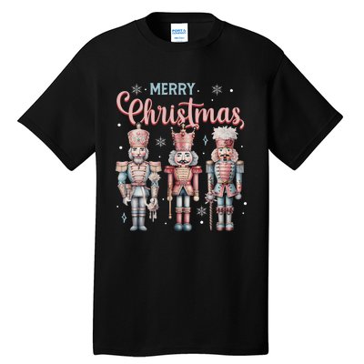 Merry Christmas Nutcracker Ballet Festive Xmas Tall T-Shirt