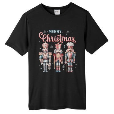 Merry Christmas Nutcracker Ballet Festive Xmas Tall Fusion ChromaSoft Performance T-Shirt