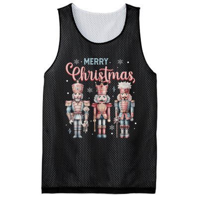 Merry Christmas Nutcracker Ballet Festive Xmas Mesh Reversible Basketball Jersey Tank