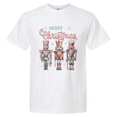 Merry Christmas Nutcracker Ballet Festive Xmas Garment-Dyed Heavyweight T-Shirt