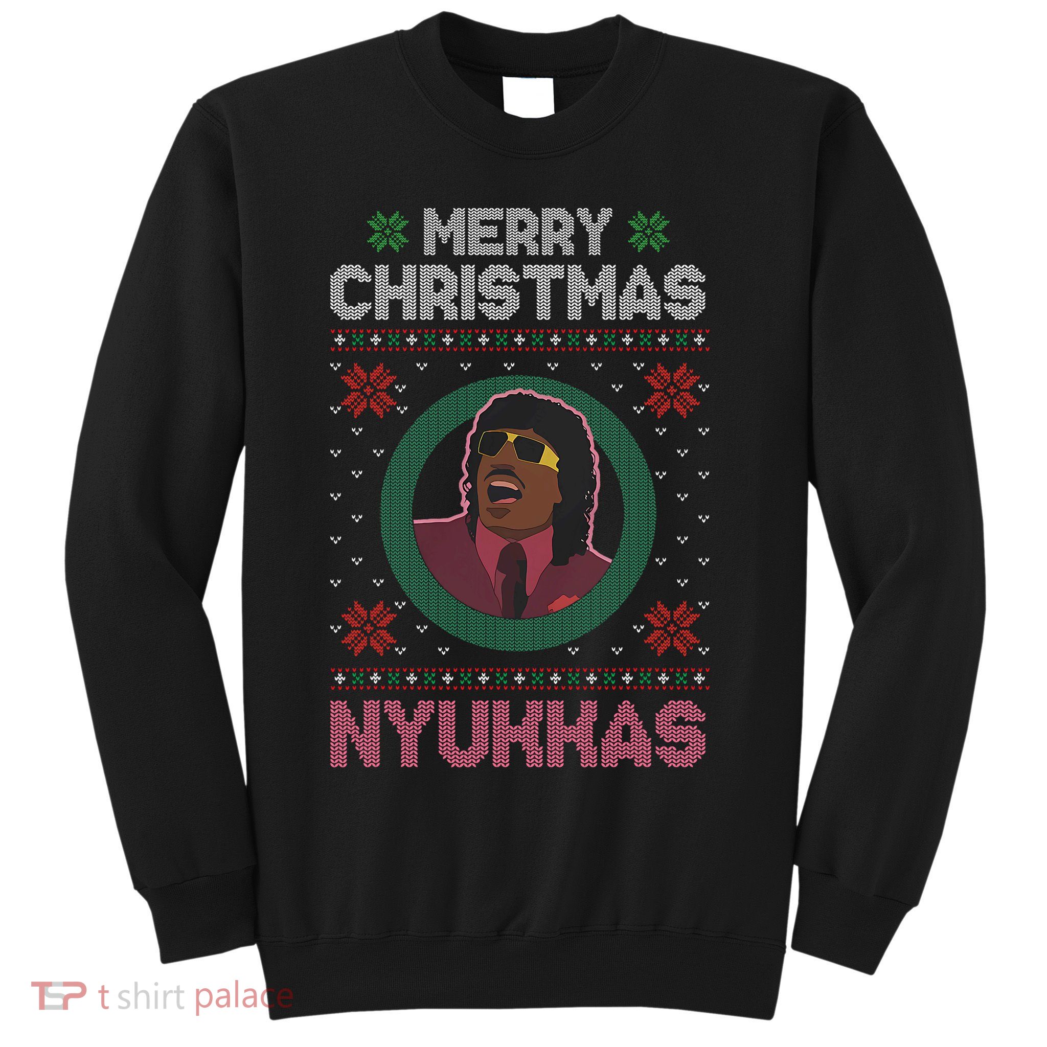 Merry Christmas Nyukkas Funny Christmas Apparel Sweatshirt